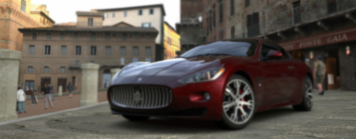 la visione è sfuocata per lontano e viicino